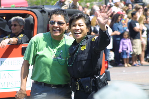 Lesbian Cop and Her Partner