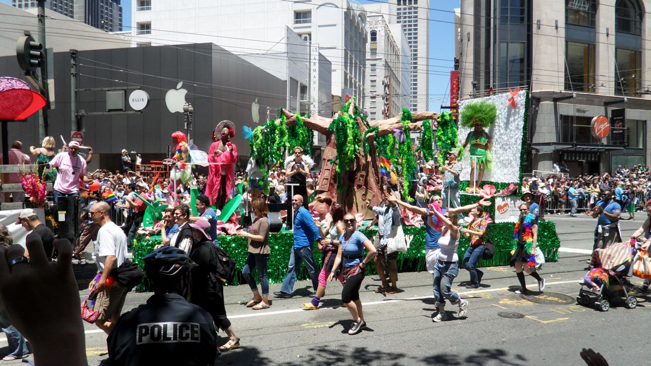 Interesting float...