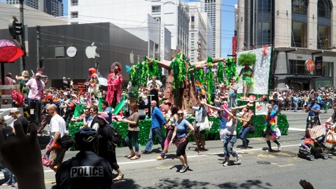 Interesting float...