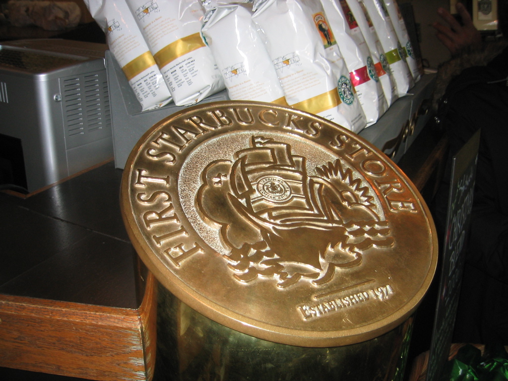 First Ever Starbucks!