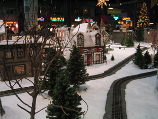 Train set at Seattle Center