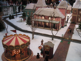 Train set at Seattle Center