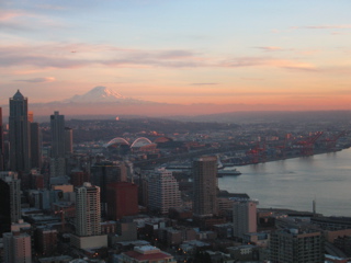 Seattle from the Space Needle