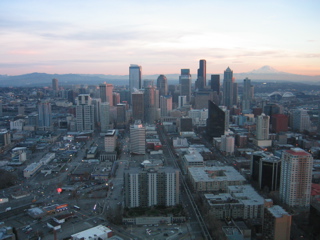Seattle from the Space Needle