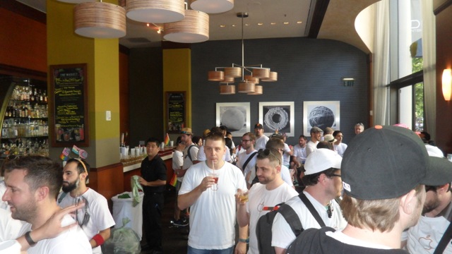 Refreshments at Base Camp