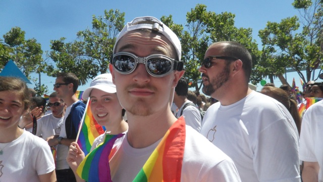 Steve and his goggles