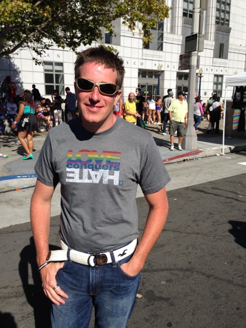 Me in my HRC T-Shirt