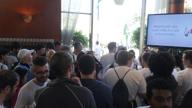 Informational TV at Base Camp