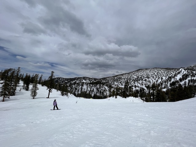 Heavenly with snow on Apr 30th