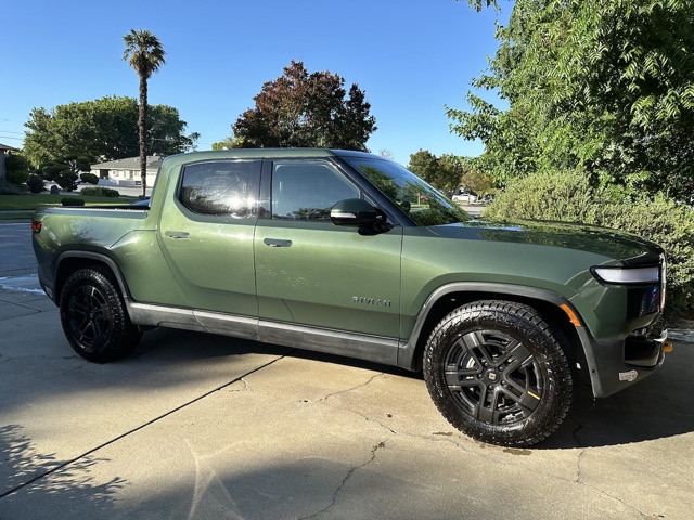 Freshly washed Turtle Truck