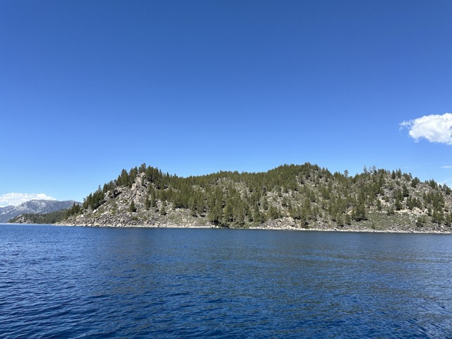 Near Glenbrook on Lake Tahoe