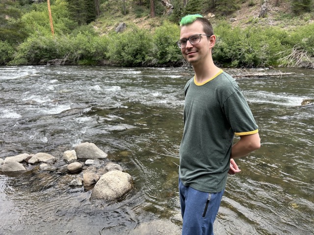 James on the Truckee River