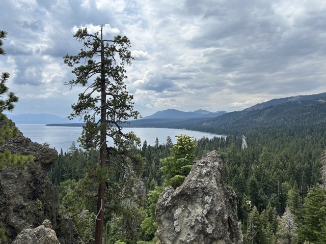 Lake Tahoe from Eagle Rock