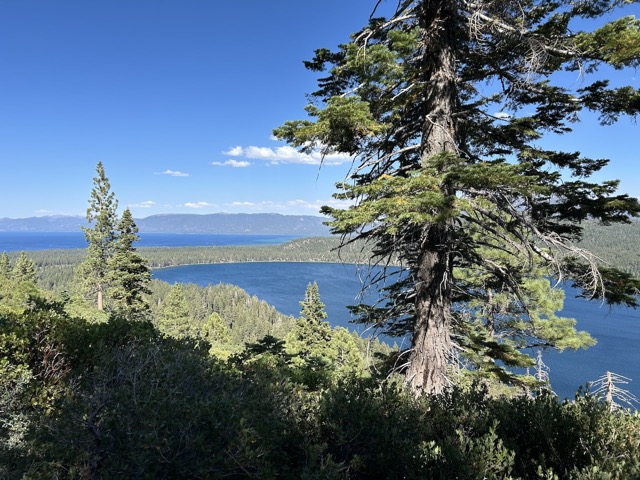 Fallen Leaf Lake and Lake Tahoe