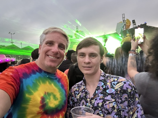 Myke and Harris at Worlds Away