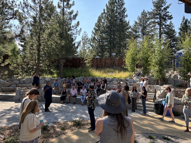 Event space at Keep Tahoe Blue center