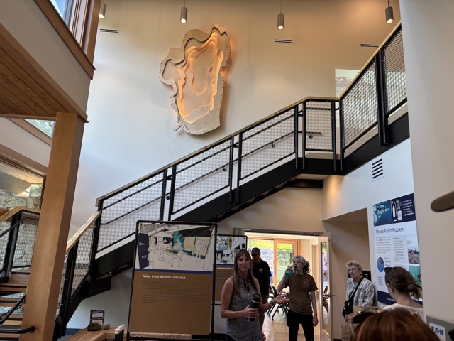 Inside of the Keep Tahoe Blue center atrium