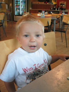 When I grow up...I wanna be a race car driver