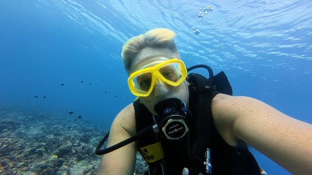 Underwater Selfie