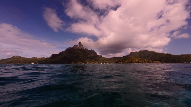 Beautiful morning in Bora Bora