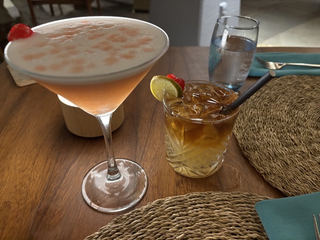 Cocktails for dinner