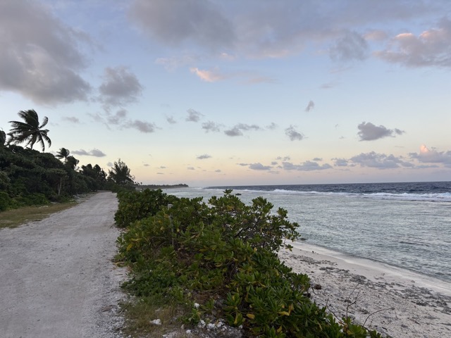 Ocean side of the Motu Piti A'au