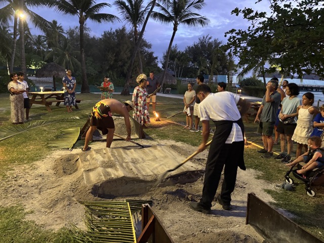 Unearthing the Polynesian BBQ dinner