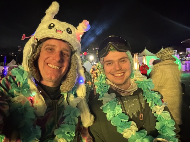 Night Two begins!  Myke and James