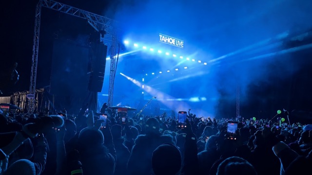 DJ Diesel playing the second Queen song of the evening, We Are The Champions