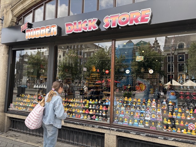 They had multiple stores dedicated just to selling rubber ducks