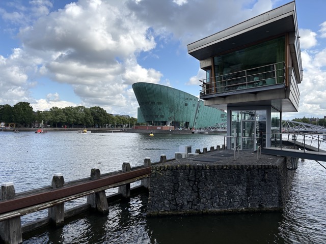 NEMO Science Museum off in the distance