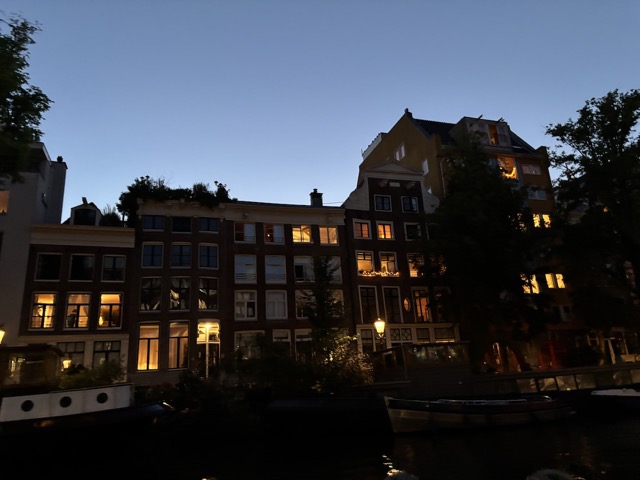 Amsterdam at night