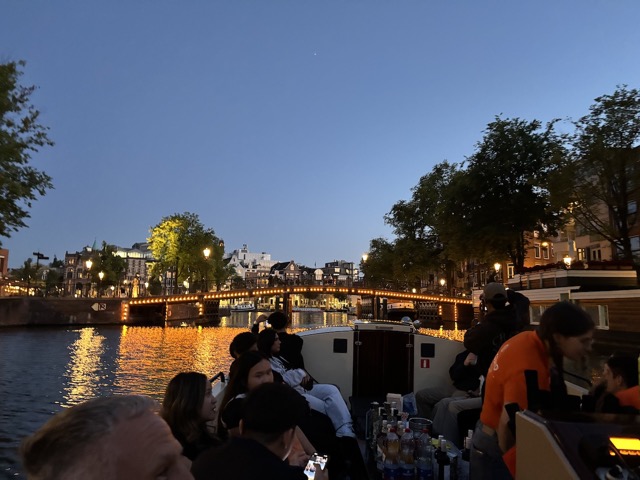 Canal boat cruise