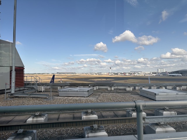London Heathrow view from the observation deck