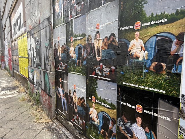 I guess taking Burger King camping is a big thing here