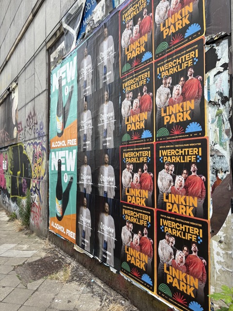 Linkin Park was just here and Solomun (who we saw at Tomorrowland0 is coming back in August