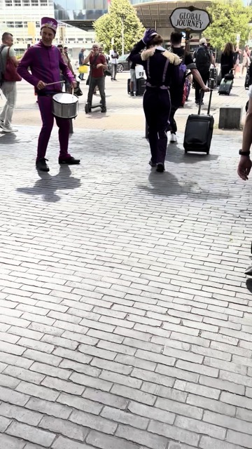 Tomorrowland band welcoming us to Brussels
