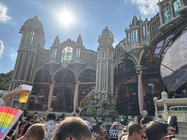 Sun shining over The Great Library