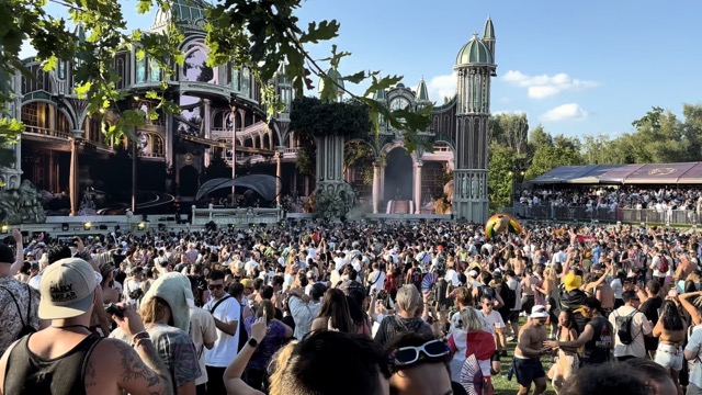 Back at The Library for Dillon Francis b2b Marten Hørger's remix of Shake That