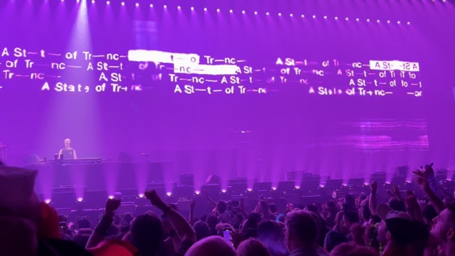 Armin van Buuren performing Anyma's Voices In My Head