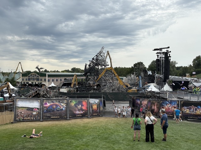 Aftermath of the former MainStage