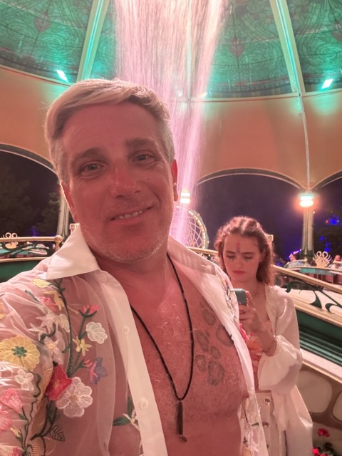 Me outside of Freedom after dancing all night