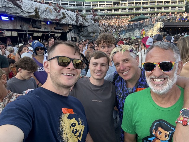 Brennan, Harris, Myke, and Jared