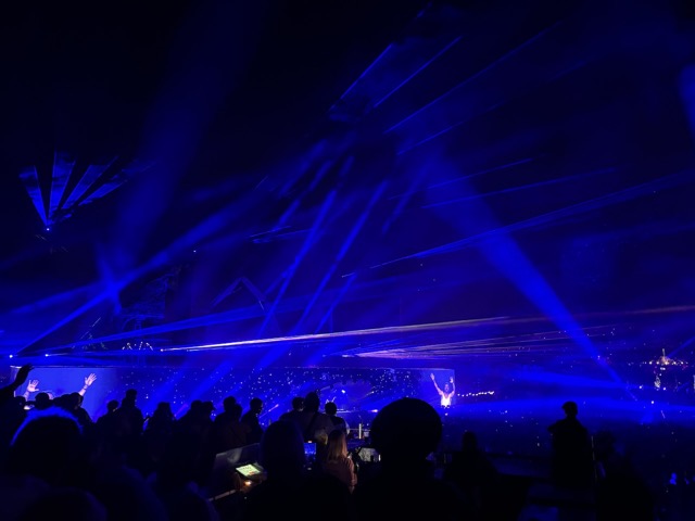 Lights over the MainStage