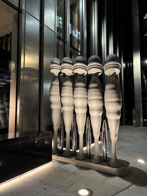 Art installation in the City of London