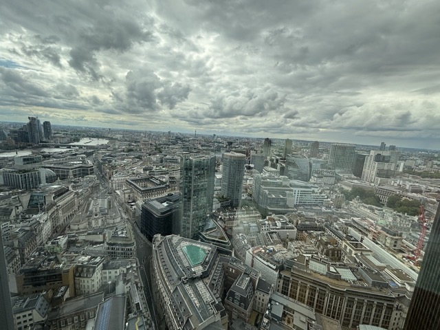 View from the Bishopsgate London office
