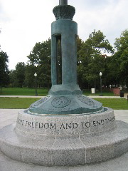 Restore freedom and to end tyranny