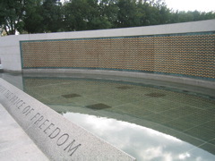 Fountain at the WWII Memorial