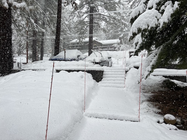 New Year's Eve 2022 snow