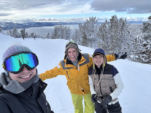 James, Myke, and Matthew at Heavenly